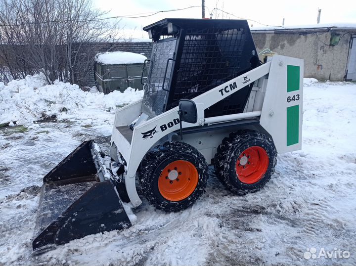 Мини-погрузчик Bobcat 643, 2008