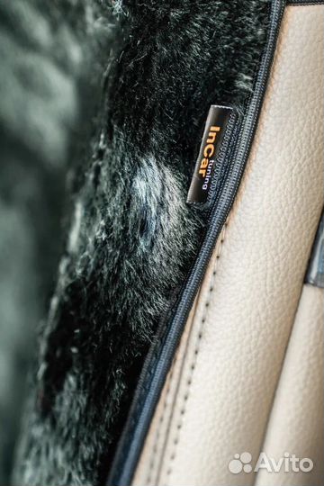 Накидки на сиденья меховые