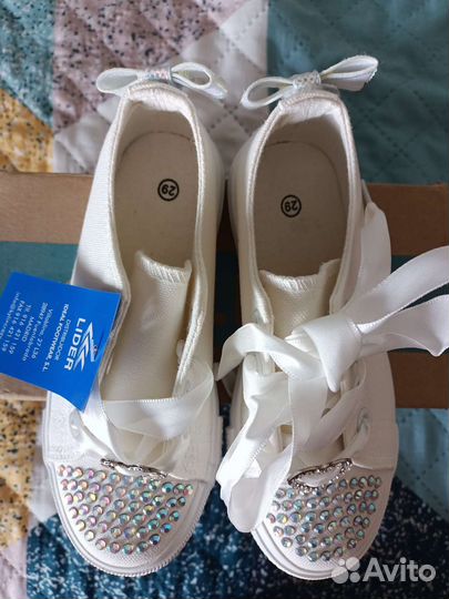 Кеды для девочки новые