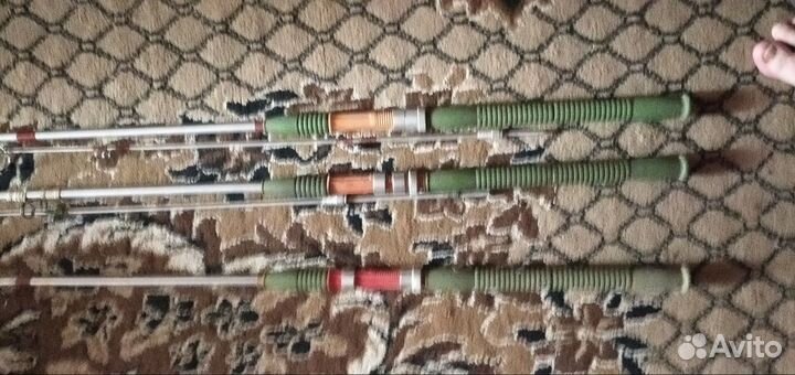 Спиннинг алюминиевый СССР