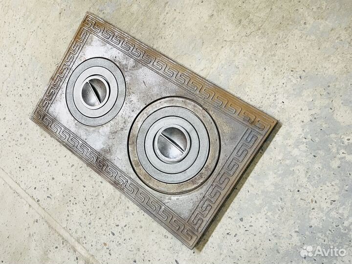 Плита печная под казан две конфорки П2-5