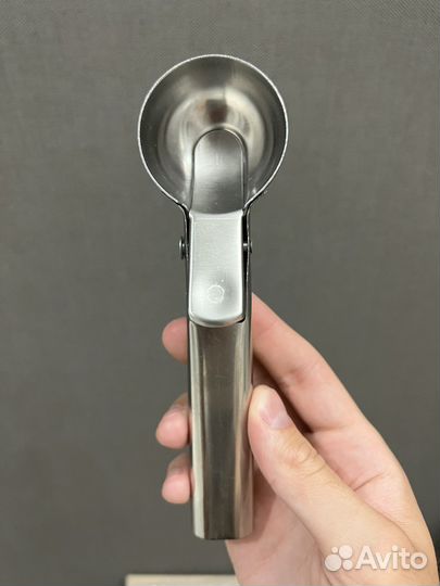 Ложка для мороженого с выталкивателем 4,5см