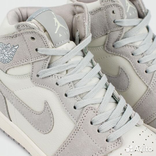 Nike Air Jordan 1 White / Grey new