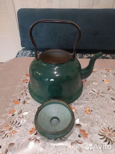 Чайник эмалированный. СССР