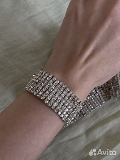 Ремень HM со стразами