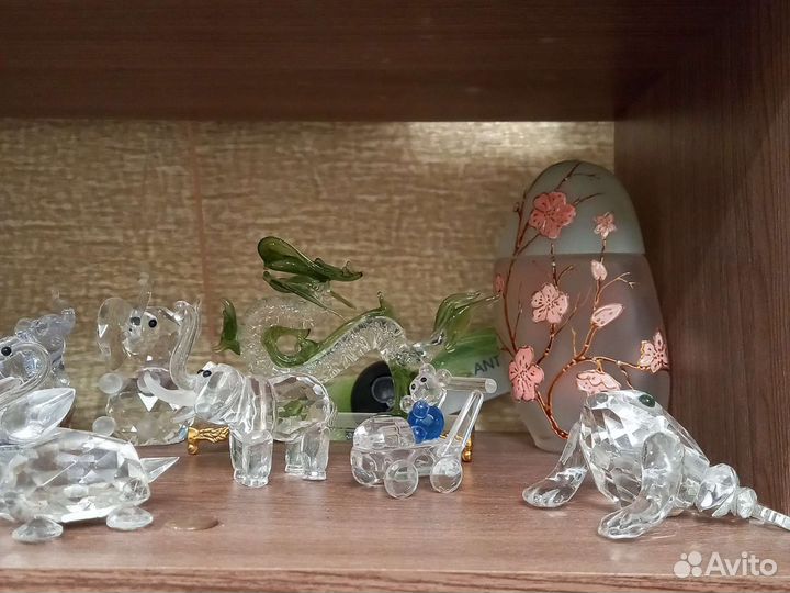 Хрустальные фигурки