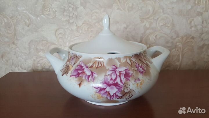 Новая Супница thun, inglazed Чехословакия