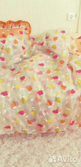 Комплект шторы и покрывало