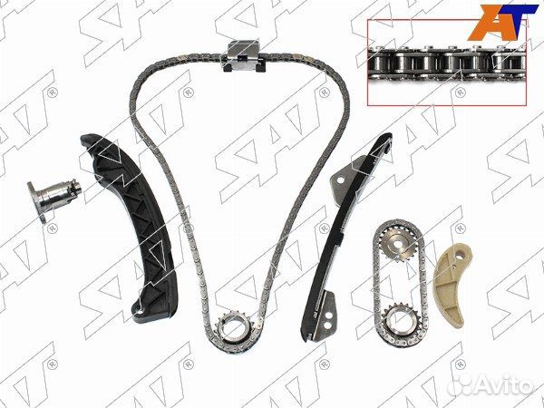 Комплект цепи грм toyota auris