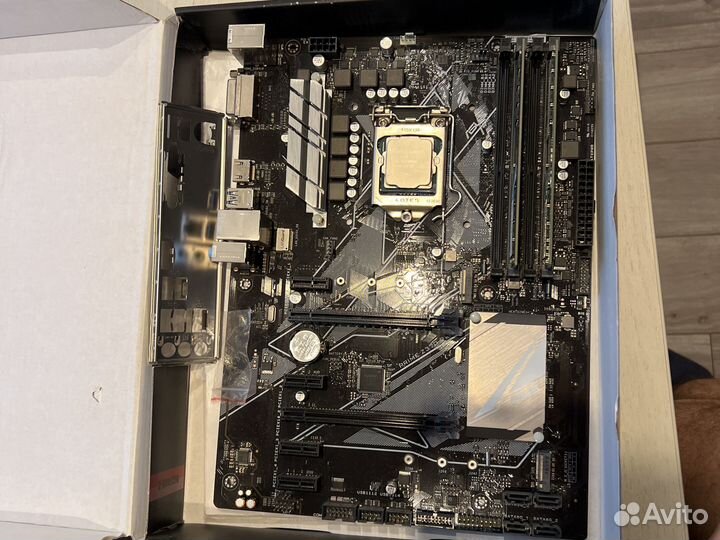 Материнская плата с процессором 8600к