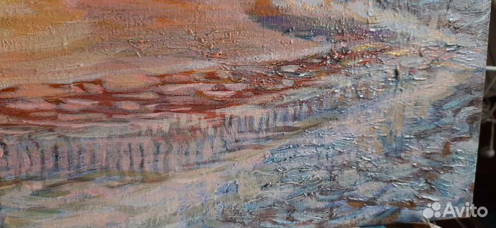 Картина набережная мостик Таганрог, ZhNataly