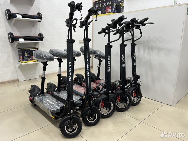 Электросамокаты kugoo. Магазин в Омске