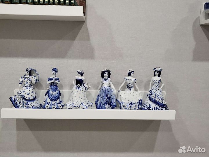 Колокольчки гжель