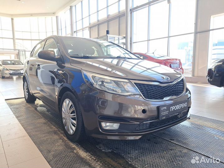 Kia Rio 1.6 МТ, 2015, 181 000 км