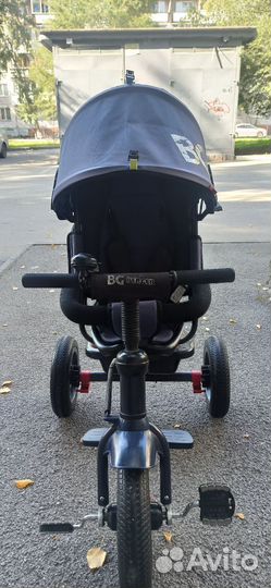 Велосипед коляска с ручкой