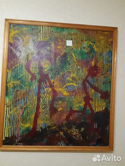 Картина маслом на холсте большая