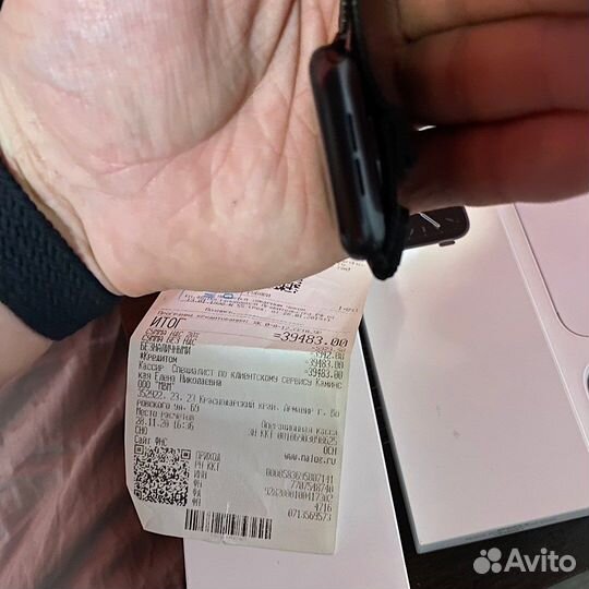 Часы apple watch 6 44 mm оригинал