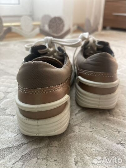 Кеды/ботинки/демисезон ecco для девочки