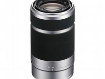 Объектив Sony E 55-210mm f/4.5-6.3 серебро