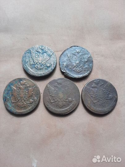 Крупная медь, пятаки