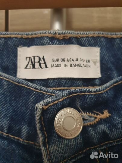 Джинсы zara