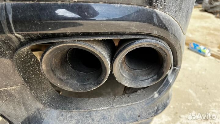 Глушитель Porsche cayenne 958 GTS c клапанами