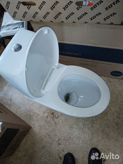 Унитаз и бачок бу