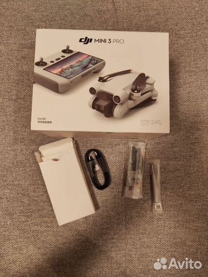 Квадрокоптер DJI mavic mini 3 pro+RC+Fly more comb