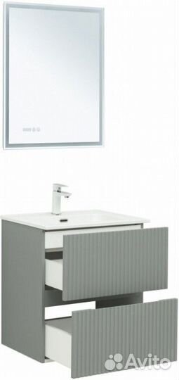 Мебель для ванной Aquanet Джейн 60 Flat мисти грин