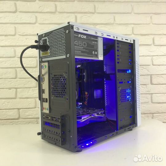 Игровой пк intel core i7 / gtx 1050ti