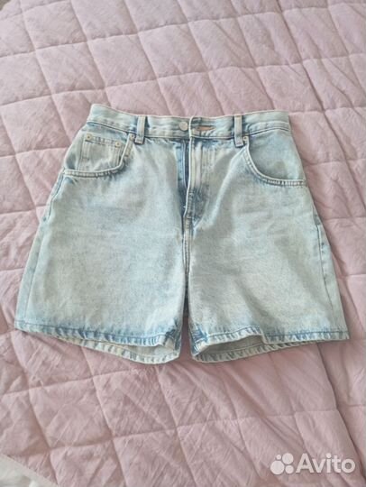 Шорты джинсовые Pull and bear