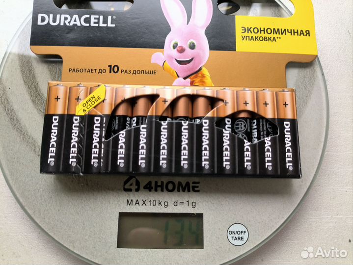 Батарейки duracell aa и aaa 12шт