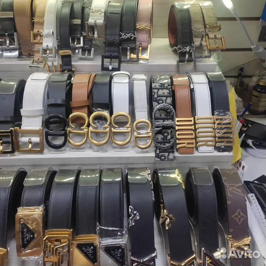 Ремень премиум кожаный