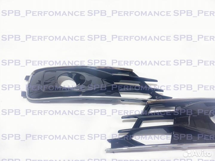 Audi A6 C7 рест вставка левая под дистроник