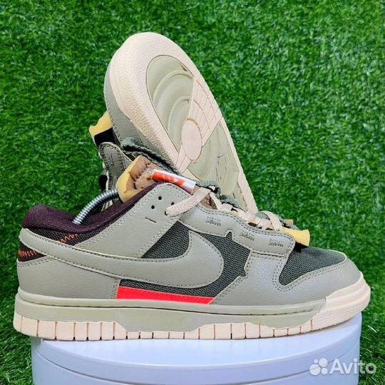 Кроссовки Nike Air Dunk Jumbo 'Medium Olive'