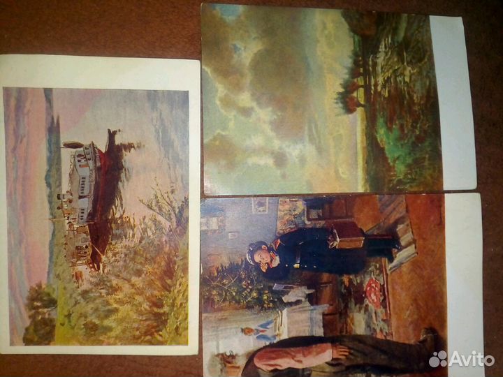 Открытки почтовые (1952г)