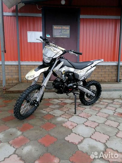 Питбайк BSE EX125 E 17/14 Urban Grey (ZS., эл.ст.)
