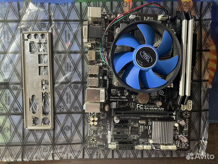 Комплект I5-4570, DDR3 16Gb, GA-H81M