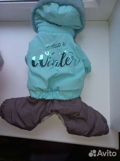 Зимний комбинезон для маленьких собак