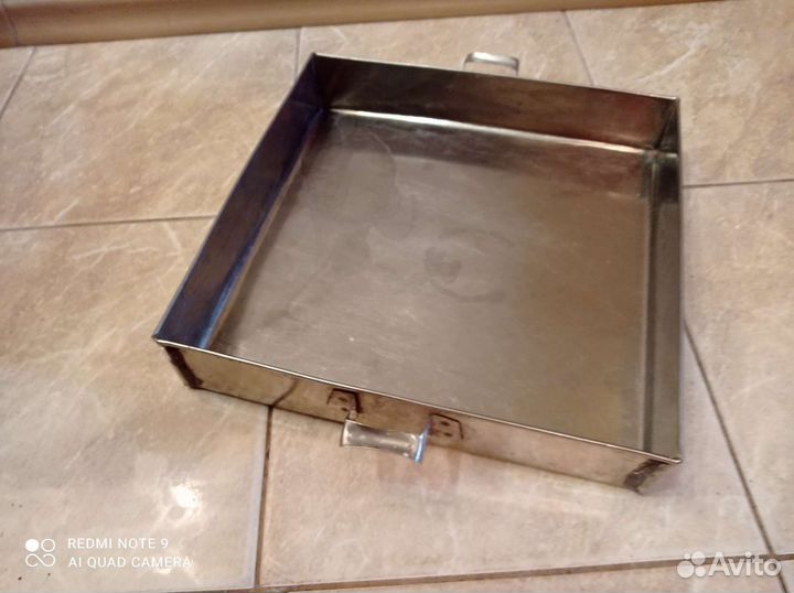 Бидон, кофейник, таз из нержавейки с ручками