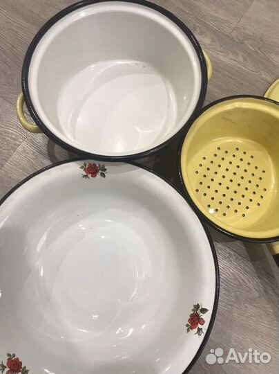 Эмалированная посуда СССР