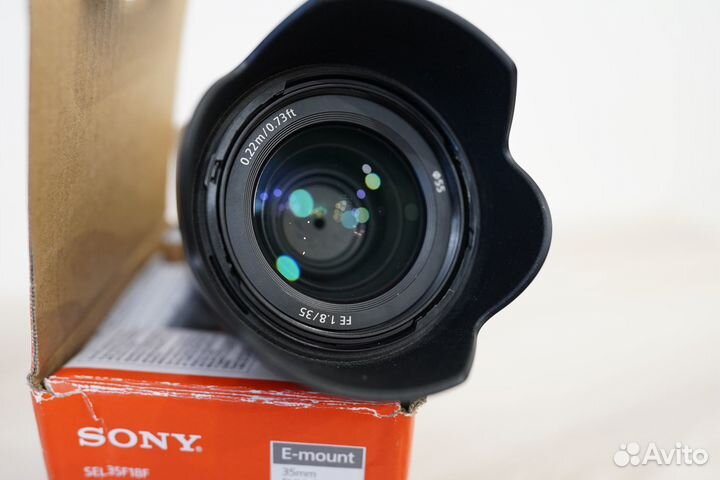Объектив sony FE 35mm F1.8