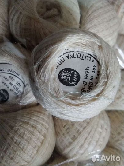 Нитки Снежинка и Штопка