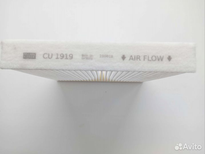 Фильтр салона mann filter CU1919