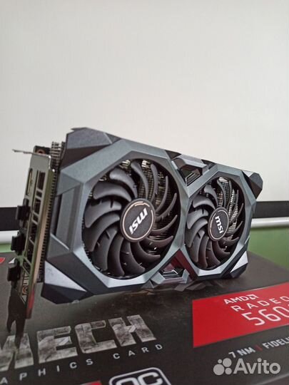 Видеокарта rx5600xt msi mech 6gb