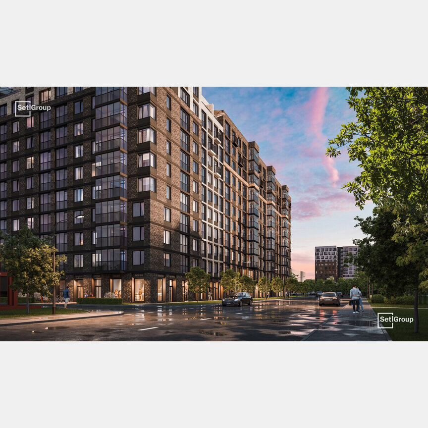 2-к. квартира, 55,1 м², 10/11 эт.