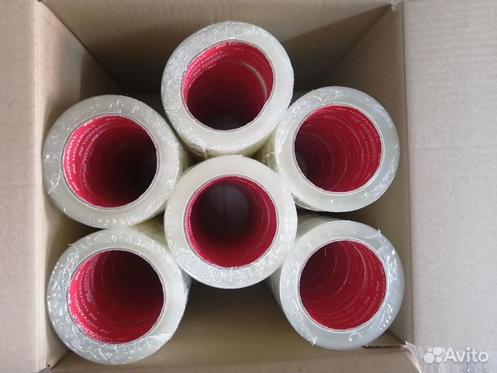 Скотч Прозрачный, желтый (хуанхэ) стрейч первичка