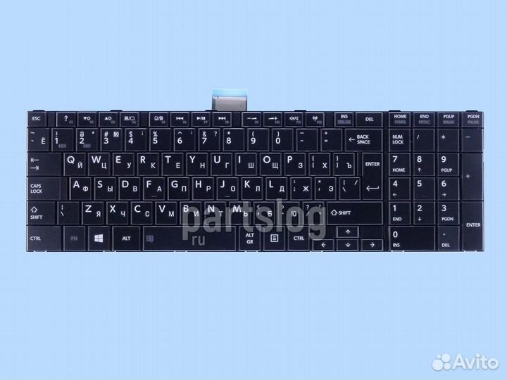 Клавиатура для Toshiba C50, C70, C850, L850, P850