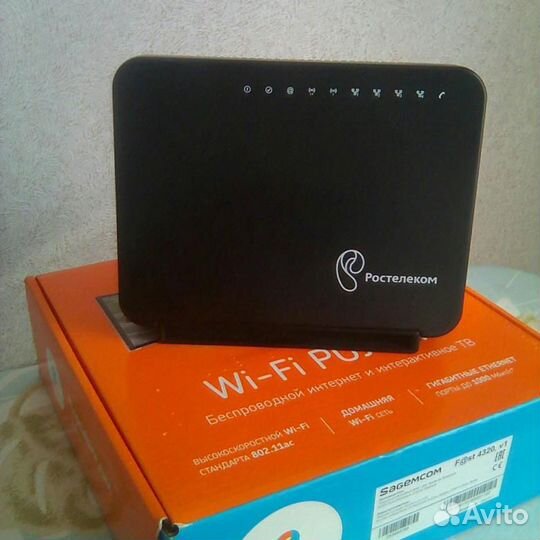 Роутер sagemcom 4320 v2