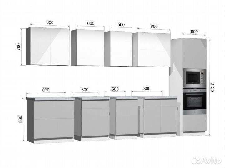 Модульная кухня за 3 дня со склада